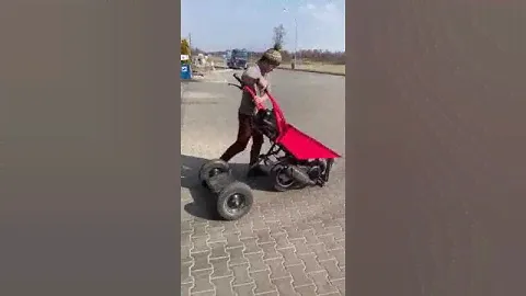 Строительная тачка для ленивых.