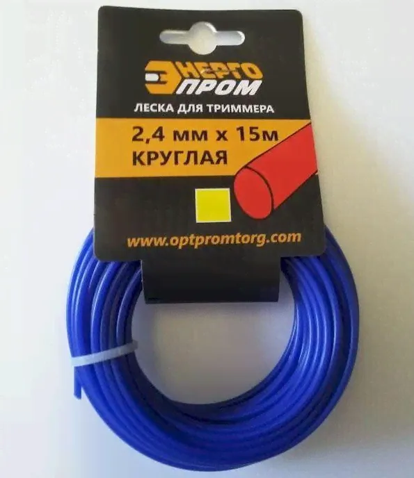 Леска для триммера Леска для триммера ЭНЕРГОПРОМ 2415R 00-00016596 Леска для триммера-0