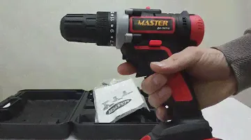 Шуруповерт аккумуляторный MASTER 18В.