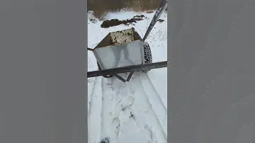 Самодельная тачка без нагрузки как едет