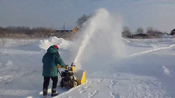 Снегоуборщик.